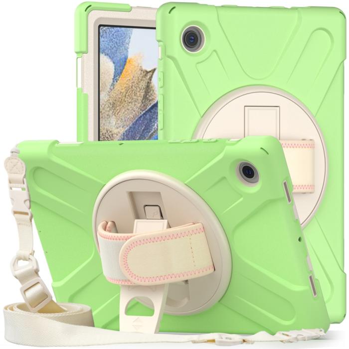 Bild 3,  Galaxy Tab A8 10.5 Roterande X-Shape Hybrid Skal
