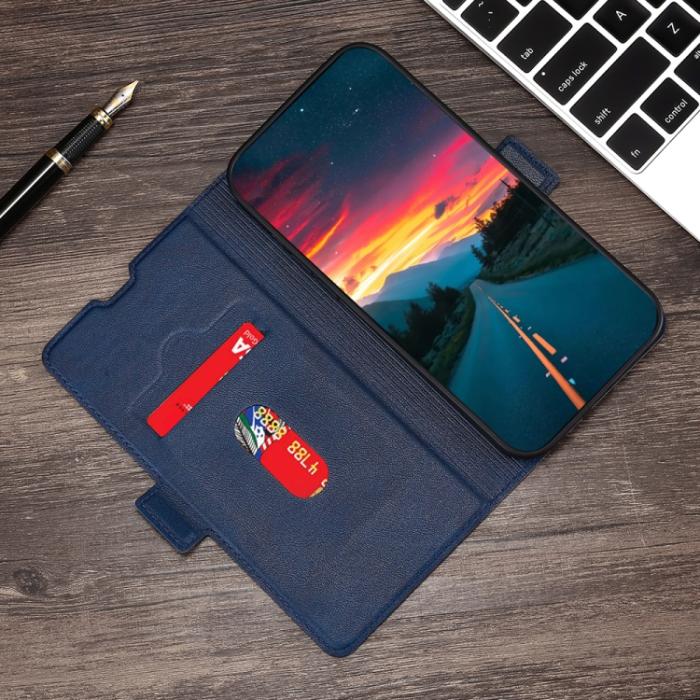 Bild 6,  Motorola Moto G13 / G23 / G53 5G Fodral Slim Blå