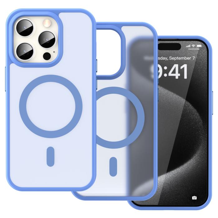 Bild 2, ColorPop ColorPop iPhone 15 Pro Skal CH MagSafe Matt Ljus Lila