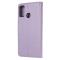  Motorola Moto G10/G20/G30 - Tryckt Flower/Butterfly Fodral - Lila