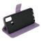  Motorola Moto G10/G20/G30 - Tryckt Flower/Butterfly Fodral - Lila