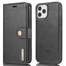 DG.MING iPhone 13 - DG.MING 2in1 Magnet Fodral / Skal - Svart