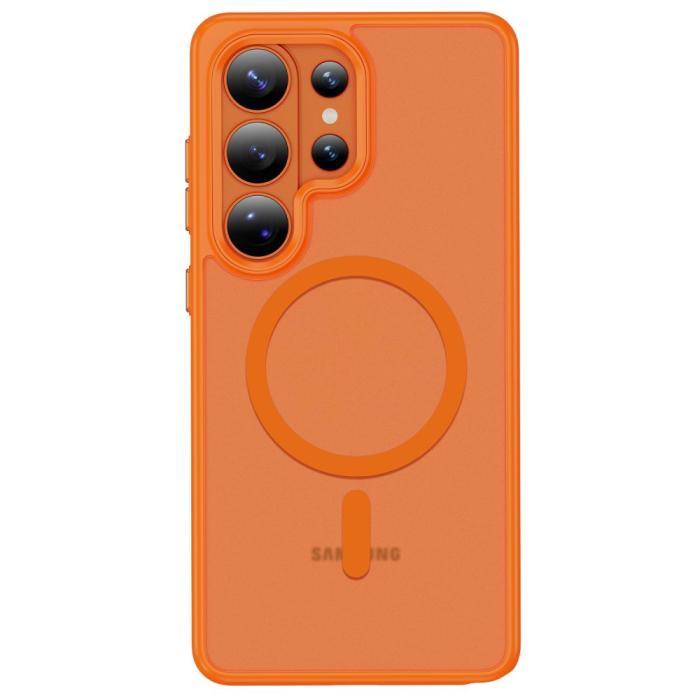 Bild 3, Tech-Protect Tech-Protect Galaxy S26 Ultra Skal MagSafe MagMat Orange