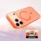  iPhone 17 Pro Skal MagSafe Skin Feel Frosted Rosa
