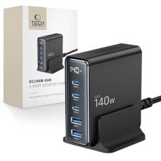 Tech-Protect Tech-Protect 140W Laddstation USB-C / USB-A Svart
