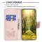  iPhone 16 Pro Max Fodral Med Fjäril Tryck Roséguld