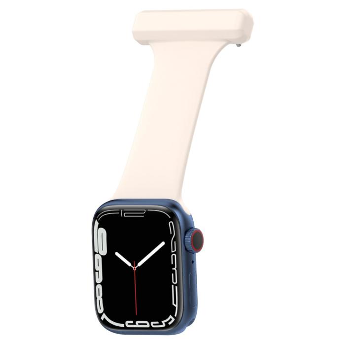 Bild 4,  Apple Watch 38/40/41/42 mm Rem Sjuksköterska Ivory