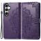  Samsung Galaxy S23 FE Fodral Mandala Blossom Lila