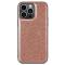 DG.MING DG.MING iPhone 13 Pro Skal Läder Glitter Guld
