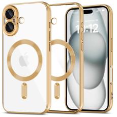 Tech-Protect Tech-Protect iPhone 16 Skal MagSafe MagFlex Shiny Gold