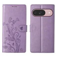  Google Pixel 11/11 Pro Fodral Med M&ouml;nster Fj&auml;rilar / Blommor