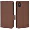  Xiaomi Redmi 9A / 9AT Fodral Litchi Textur Brun