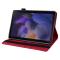  Samsung Galaxy Tab A8 10.5 (2021) Fodral Tryckt Flower Röd