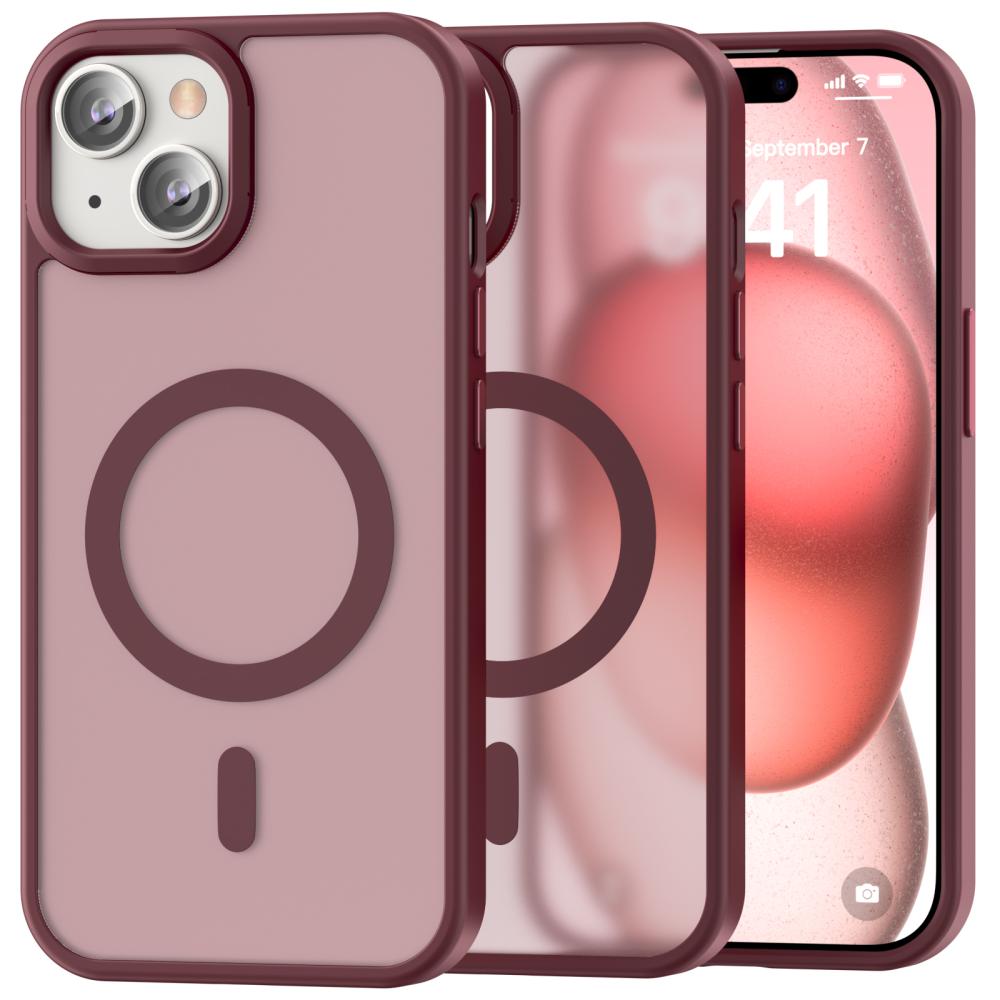 ColorPop ColorPop iPhone 15 Skal CH MagSafe Matt Röd
