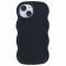  iPhone 14 Mobilskal Wavy Svart