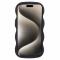  iPhone 14 Mobilskal Wavy Svart
