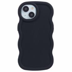  iPhone 14 Mobilskal Wavy Svart