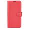  Xiaomi Redmi 14C Fodral Litchi Läder Röd