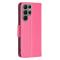  Galaxy S24 Ultra Fodral Med Fjäril Tryck Rosa