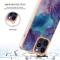  iPhone 16 Pro Skal TPU Marmor Lila