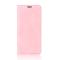  Samsung Galaxy S20 FE - Silkeslent Läderfodral - Ljus Rosa