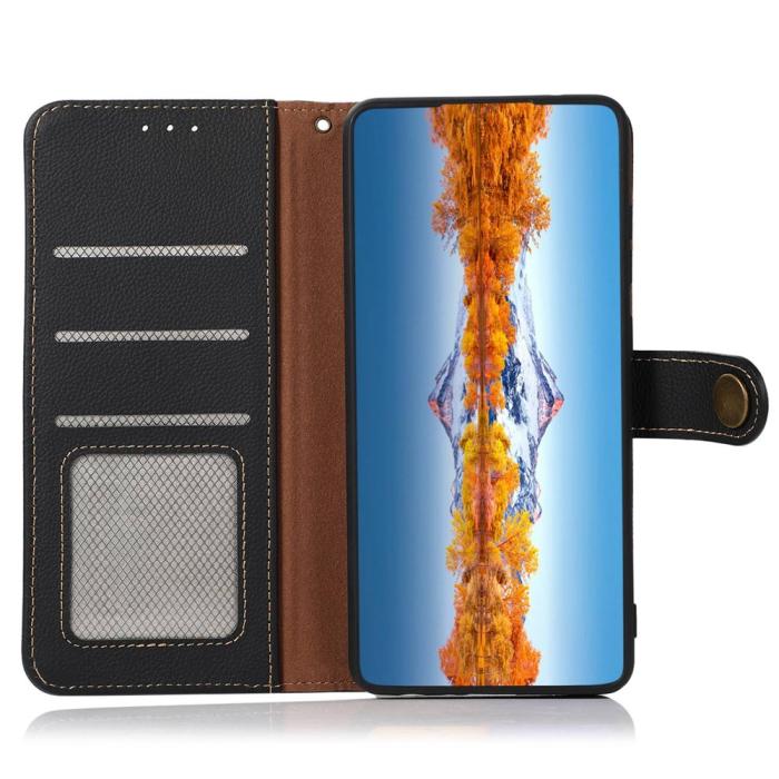 Bild 4, KHAZNEH KHAZNEH Samsung Galaxy S26 Fodral Äkta Läder Svart