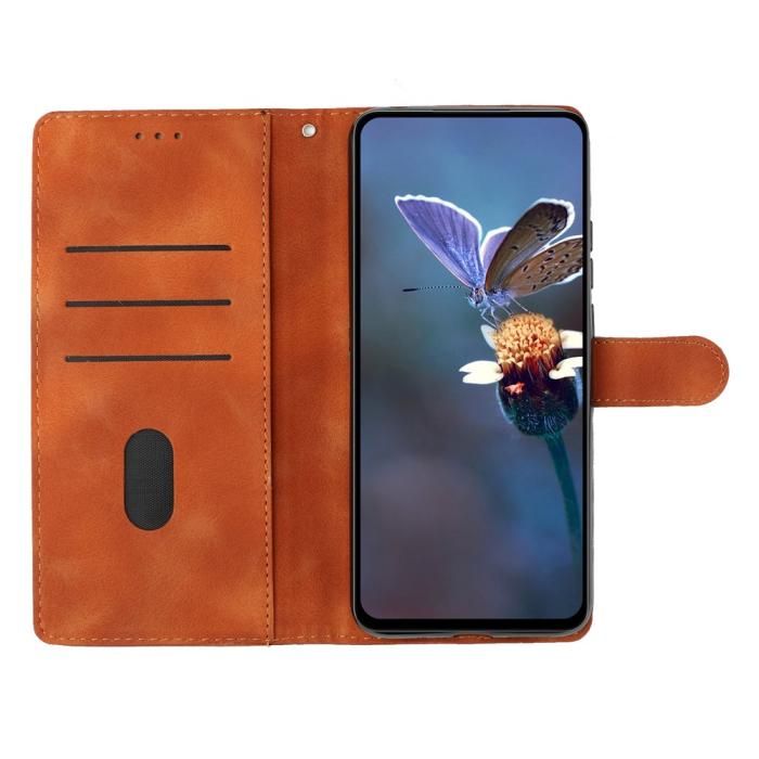 Bild 2,  Samsung Galaxy S26 Ultra Fodral Med Blommigt Tryck Läder Brun