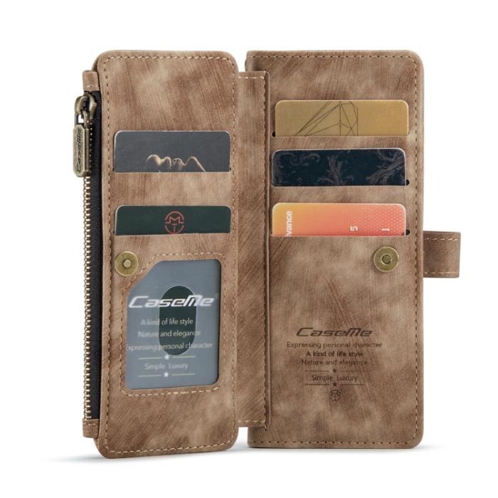 Bild 4, CASEME CASEME Galaxy Z Fold 3 Fodral Multifunktionell Brun