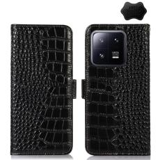  Xiaomi 13 Pro 5G Fodral Krokodil Textur Svart