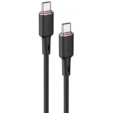 Acefast Acefast 60W USB-C Till USB-C 1.2m - Svart/Ros&eacute;guld