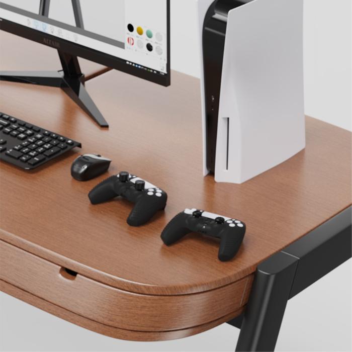 Bild 5,  PlayStation 5 Grip Skal Silikon Svart