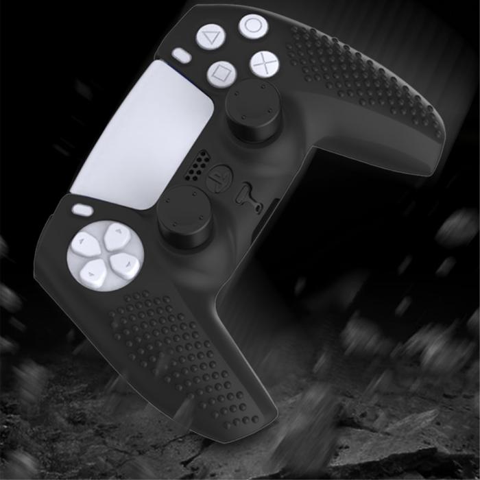 Bild 6,  PlayStation 5 Grip Skal Silikon Svart