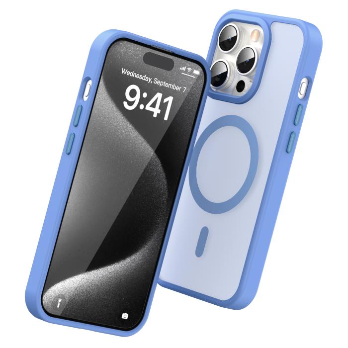 Bild 3, ColorPop ColorPop iPhone 15 Pro Skal CH MagSafe Matt Ljus Lila