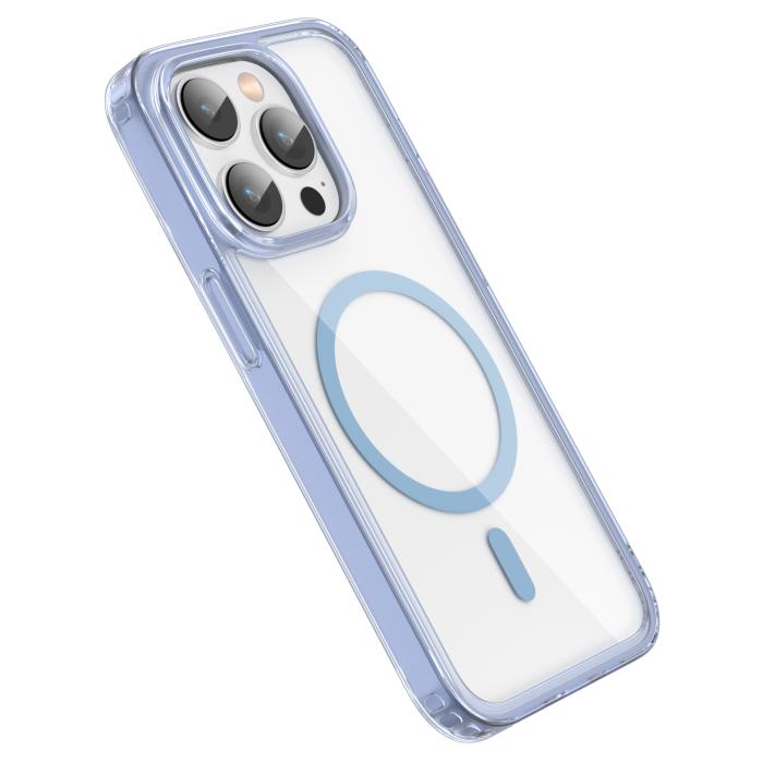 Bild 3, ColorPop ColorPop iPhone 14 Pro Skal CH MagSafe Transparent/Ljus Blå