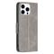  iPhone 15 Pro Fodral Shark Solid Läder Grå