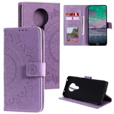  Nokia 3.4 - Mandala L&auml;der Fodral - Lila