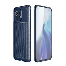  Xiaomi Mi 11 - Kolfiber Textur Skal - Bl&aring;