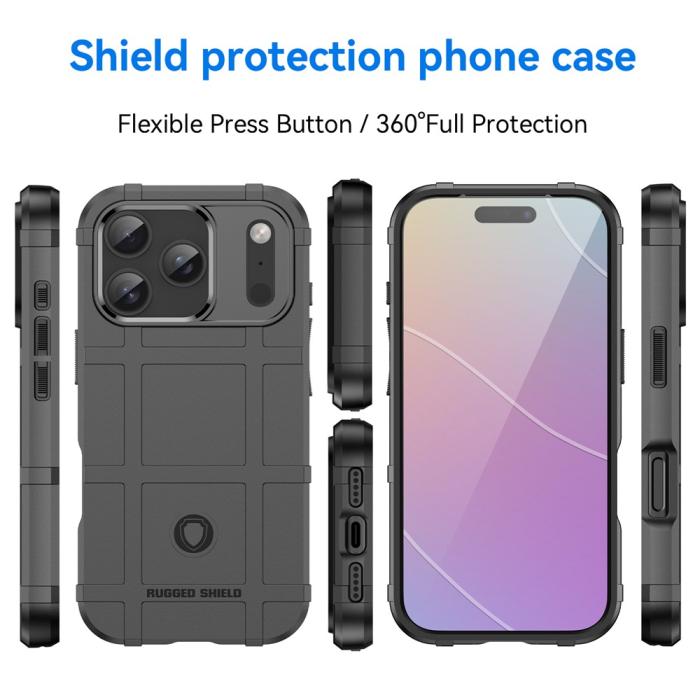 Bild 3,  iPhone 18 Pro / 17 Pro Skal Robust Svart