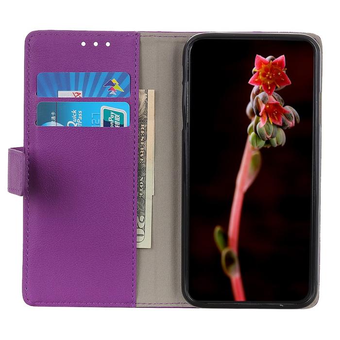 Bild 4,  Samsung Galaxy S22 Ultra Fodral PU Läder Lila