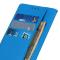 Samsung Galaxy A35 5G Fodral Litchi Läder Blå