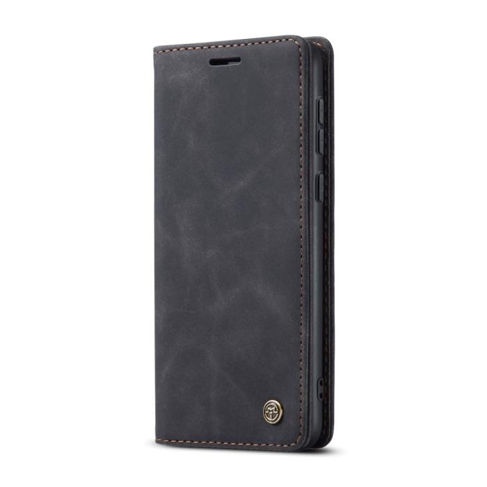 Bild 2, CASEME CASEME Galaxy A56 5G/A36 5G Fodral Retro Läder Svart