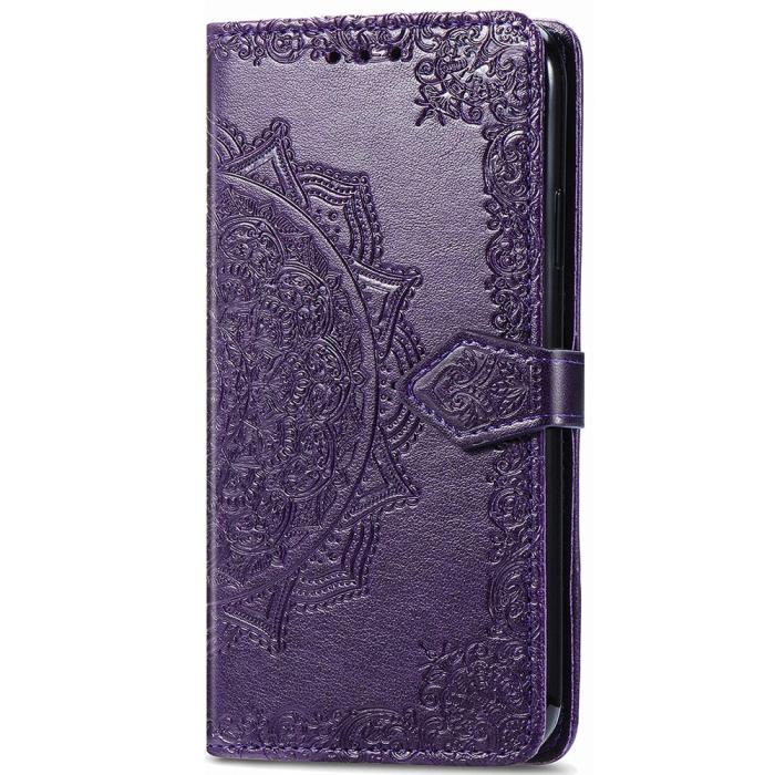 Bild 4,  Samsung Galaxy S23 FE Fodral Mandala Blossom Lila