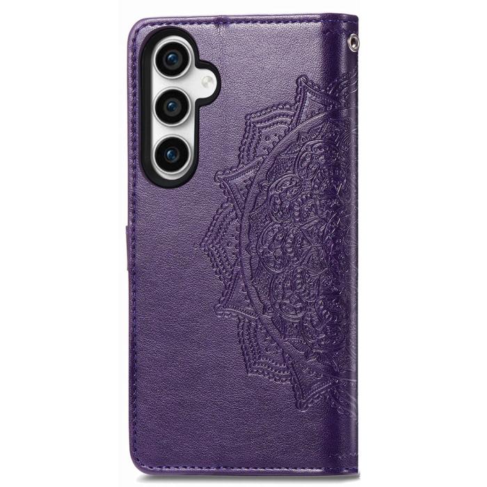 Bild 5,  Samsung Galaxy S23 FE Fodral Mandala Blossom Lila