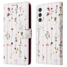  Samsung Galaxy S25 Fodral RFID Sm&aring; Blommor
