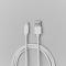 Smartline Smartline 2m Lightning MFi Laddningskabel Vit