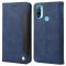  Motorola Moto E20 / E40 Fodral Flip Skin Touch Blå