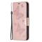  Galaxy S24 Ultra Fodral Med Fjäril Tryck Roséguld