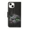  iPhone 14 Fodral Med Tryck Svart Katt