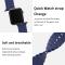 ColorPop Apple Watch 42/41/40/38 mm Armband Ocean Wave Midnight Blue