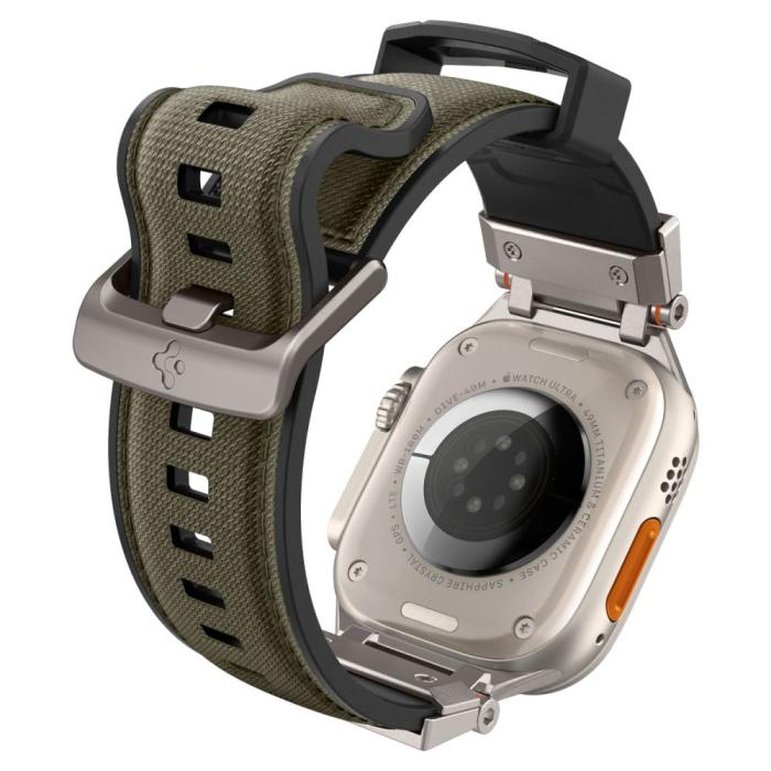 Bild 6, Spigen Spigen Apple Watch 42/44/45/46/49 mm Armband DuraPro Armor